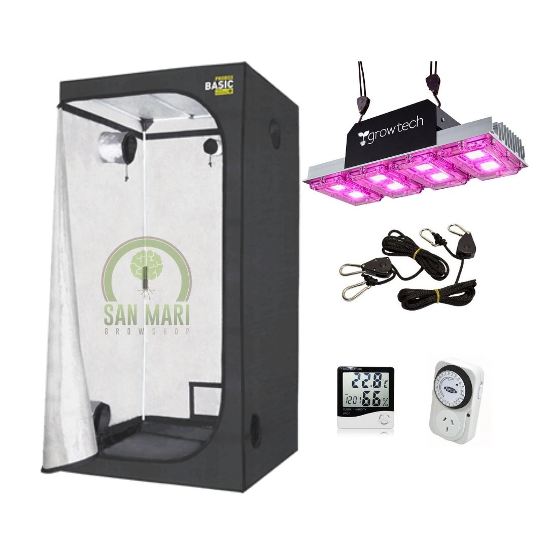 Kit Indoor Garden Highpro 100x100 + Growtech 400w + Accesorios
